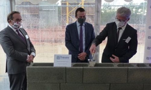 Cérémonie de la Pose de la Première Pierre